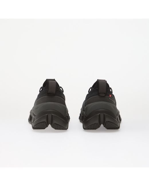 On Shoes Black Sneakers M Cloud X Tempo/ Eclipse for men