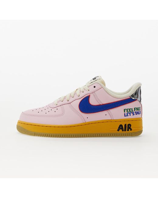 blue and pink air force 1