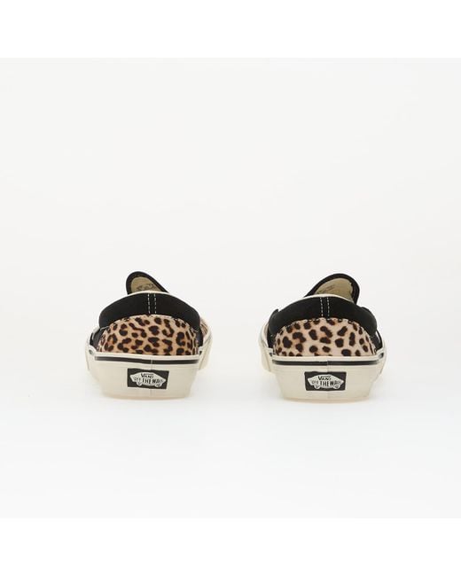Vans Black Sneakers Classic Slip-On/ Leopard