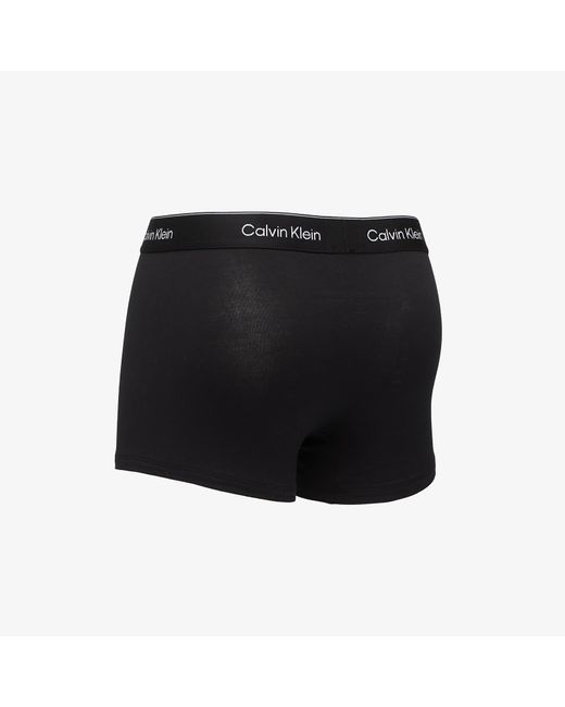 Calvin Klein Icon Cotton Stretch Trunk 5-Pack in Black für Herren