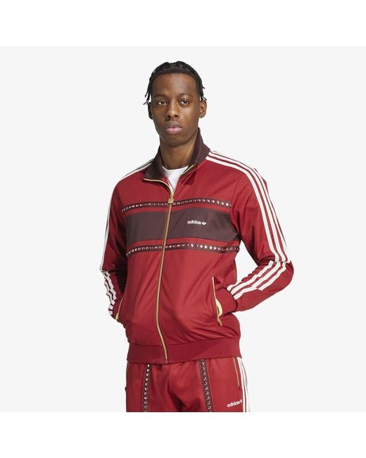 adidas Originals Men's Jacket Adidas Retro Sports Cricket-Inspired