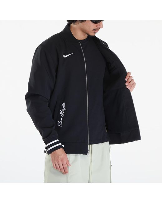 Nike Ac bomber jacket los angeles dodgers black/ black/ white für Herren