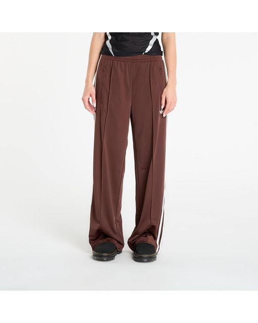 Adidas Originals Red Pants Adidas Adicolor Classic Firebird Loose Track Tracksuit Bottoms Auburn/ Bright