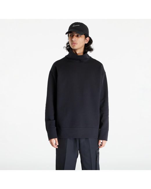 Nike Sportswear tech fleece reimagined turtleneck sweatshirt in Black für Herren
