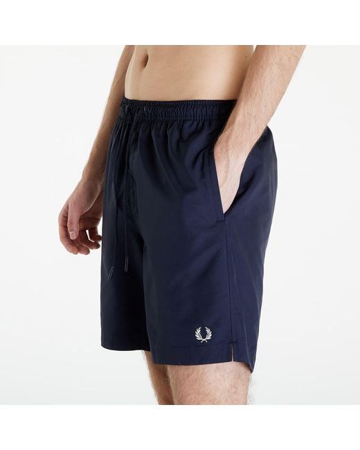 Fred Perry Blue Classic Swimshort for men
