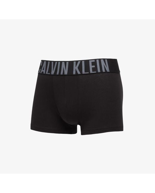 Calvin Klein Boxers Trunk 3-Pack in het Black voor heren