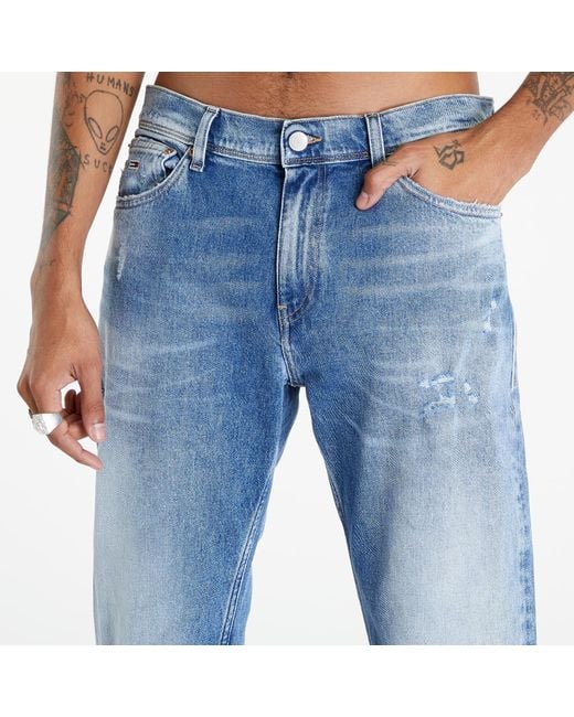 Tommy Hilfiger Blue Ethan Relaxed Straight Jeans for men