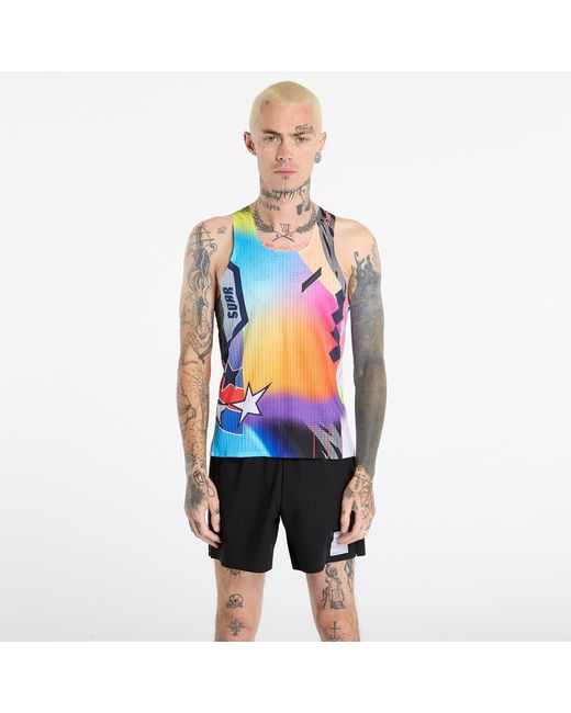 Soar Running Soar Race Vest in het Blue voor heren