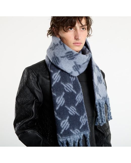 Sciarpa Riyo Monogram Scarf di Daily Paper in Blue