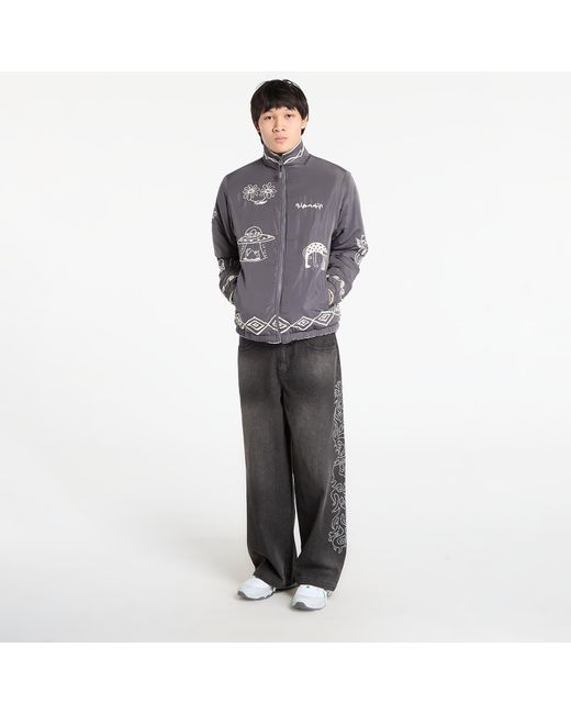 RIPNDIP Gray Jacket Blonded Reversible Jacket for men