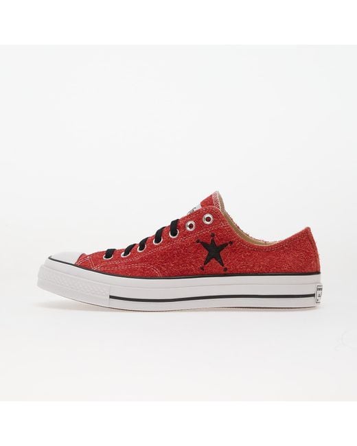 Converse Red Sneakers X Stüssy Chuck 70 Ox Eur