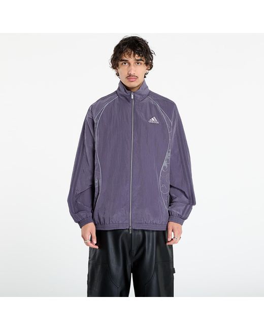 Adidas Originals Purple Jacket Adidas Adilenium Season 4 Teamgeist Track Top for men