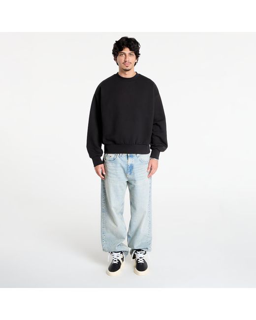 Fear Of God Black Sweatshirt Classic Crew Neck Sweatshirt for men