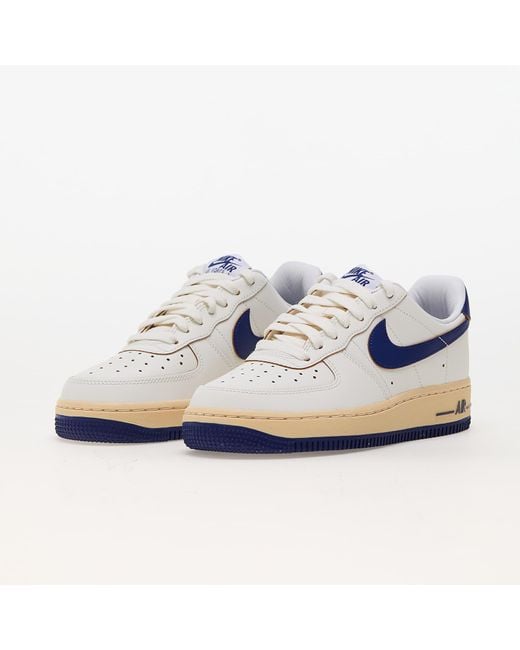 Nike Sneakers W Air Force 1 '07 Sail/ Deep Royal Blue-pale Vanilla Eur 36.5