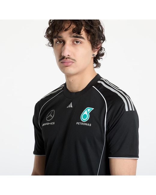 Adidas Originals Jersey Adidas X Mercedes Amg Petronas F1 Team Mechanics Jersey/ Reflective in het Black voor heren