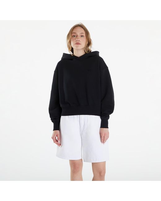 Y-3 Black French Terry Boxy Hoodie