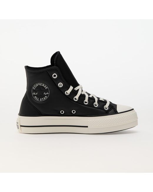 Converse Black Sneakers Chuck Taylor All Star Lift Platform Puffed Up/ Egret/ Eur