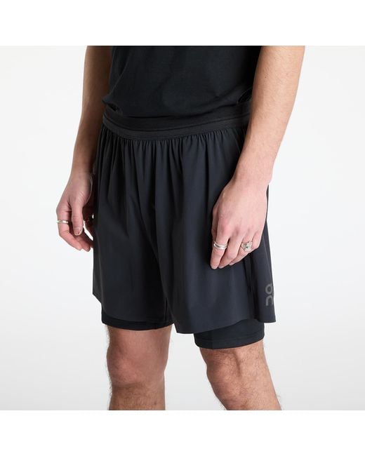 On Shoes 5" Performance 2/1 Shorts in het Blue voor heren