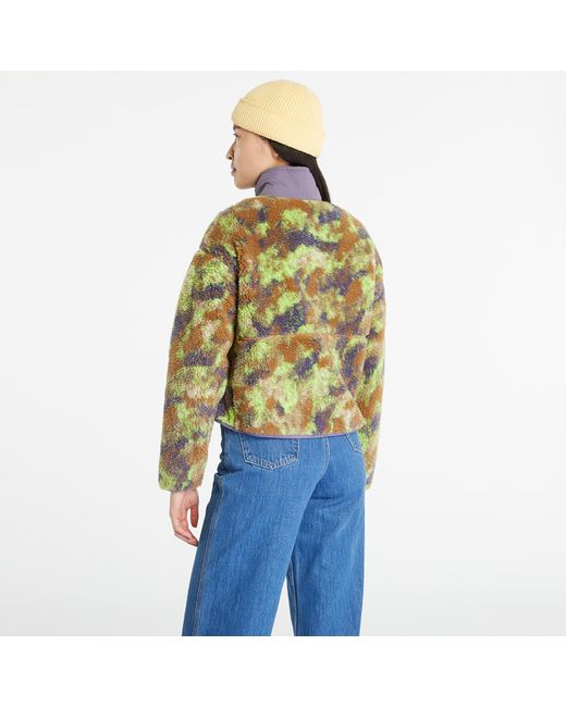 The North Face Blue Extreme Pile Pullover Utility Bronze/ Stippled Camo Print