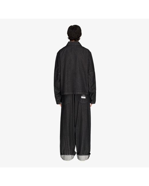 Y-3 Black Jacket Denim Blouson for men