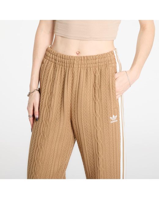 Pantalons adidas knit classic track pants m Adidas Originals en coloris Natural