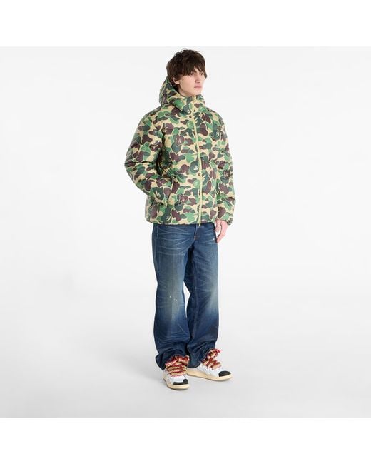 A Bathing Ape Green Jacket Abc Camo Down Jacket M for men