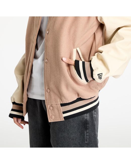 KTZ Pink Bomber Brooklyn Nets Nba Lifestyle Varsity Jacket