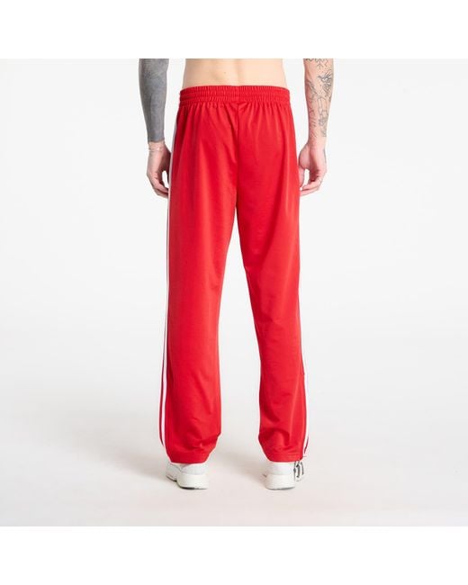 Adidas Originals Sweatbroeken Adidas Firebird Track Tracksuit Bottoms in het Red voor heren
