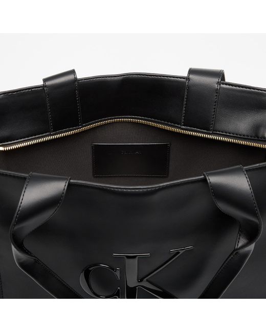 Calvin Klein Black Bold Medium Tote