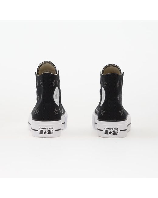 Sneakers Chuck Taylor All Star Lift Platform Celestial Hi/ Natural Ivory di Converse in Black