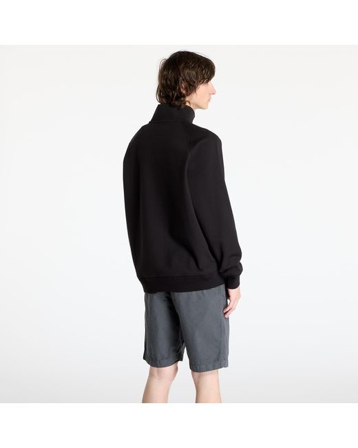 Felpa Diagonal Raised Fleece Sweatshirt di C P Company in Black da Uomo