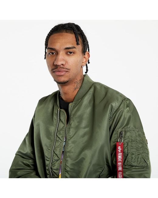 Alpha Industries MA-1 Olive Green Jacket for men