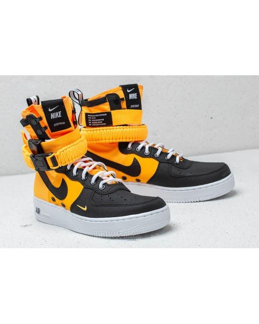 Nike Sf Air Force 1 Laser Orange/ Black-white for Men | Lyst