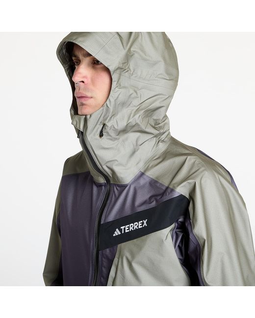 Adidas Originals Jacke Adidas Terrex Techrock Light Gore-Tex Active Jacket Aurora/ Strata in Blue für Herren