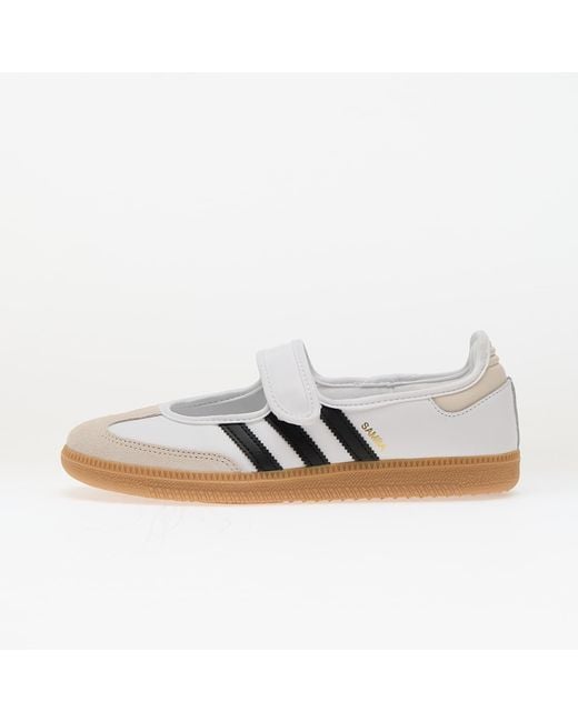 Adidas Originals White Sneakers Adidas Samba Jane W Ftw/ Aluminium/ Core Eur