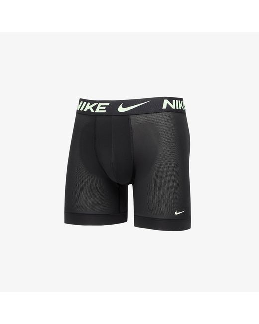 Nike Elite Breathe Boxer Brief 3-Pack in het Black voor heren