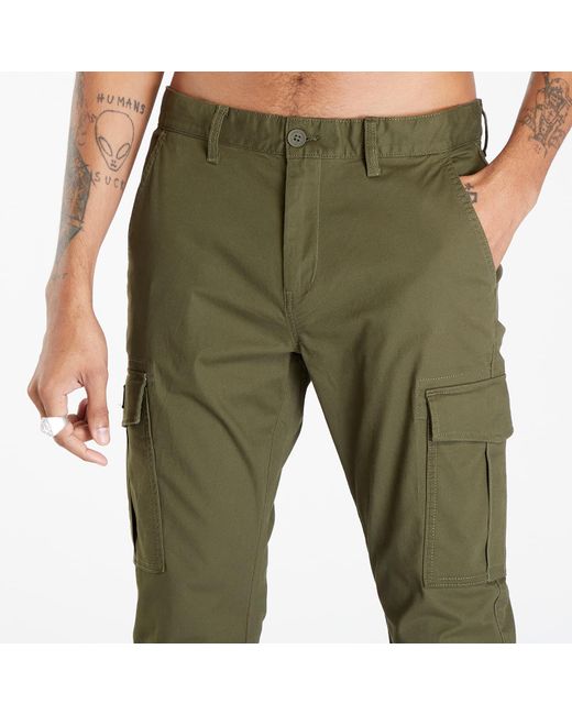 Tommy Hilfiger Green Austin Lightweight Cargo Pants for men
