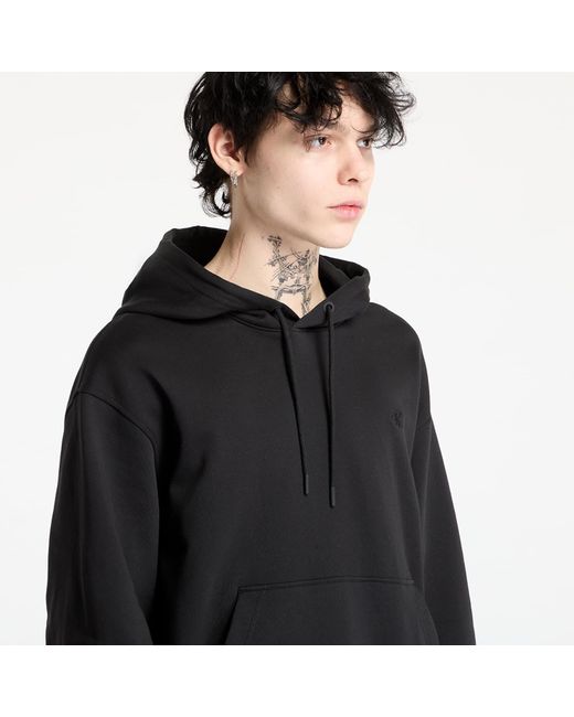 Calvin Klein Sweatshirt Jeans Soft Layered Monogram Hoodie in Black für Herren