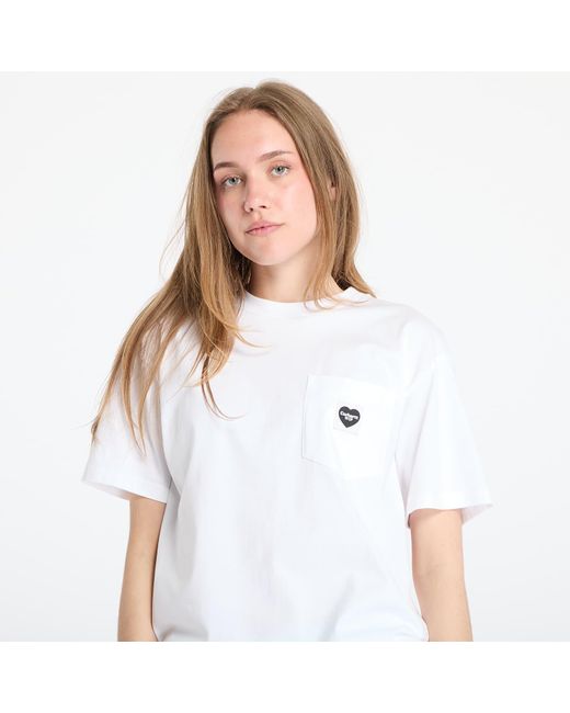 Carhartt White T-Shirt S/S Pocket Heart T-Shirt