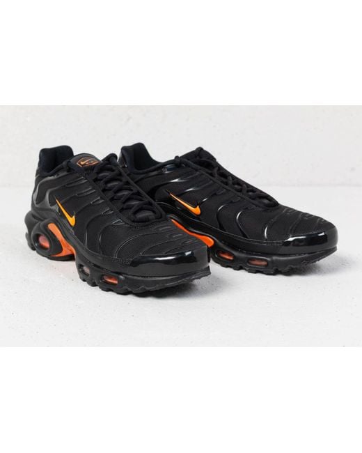 Nike Air Max Plus Tn Se Black/ Total Orange for Men | Lyst