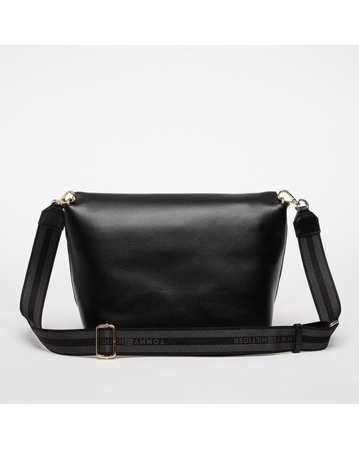 Tommy Hilfiger Black Bag Logotape Med Crossover