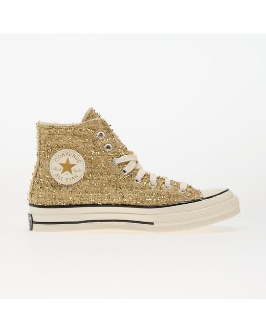 Baskets chuck 70 metallic light gold/ white eur 38 Converse en coloris Natural