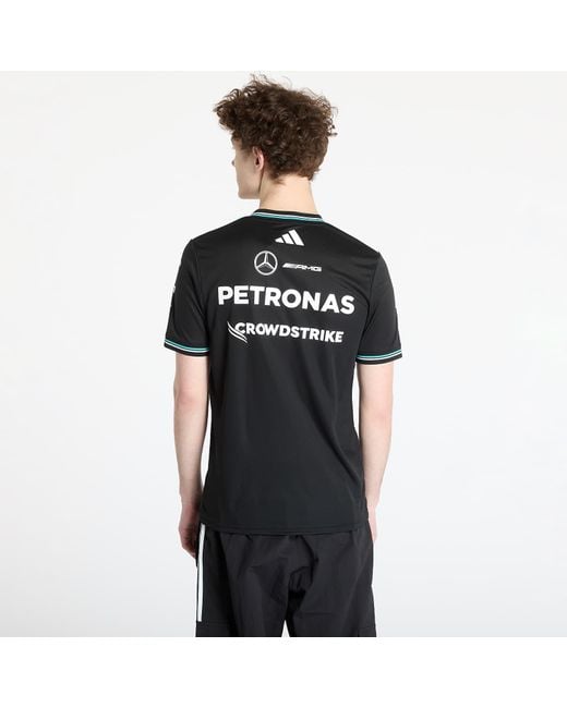 Adidas Originals Jersey Adidas X Mercedes Amg Petronas Formula One Team Driver Authentic Jersey in het Black voor heren