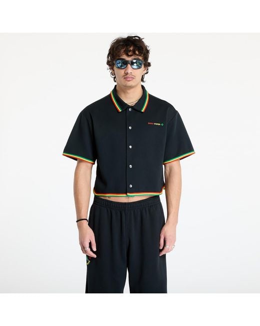 Converse Hemd X Daily Paper Cropped Shirt in Black für Herren