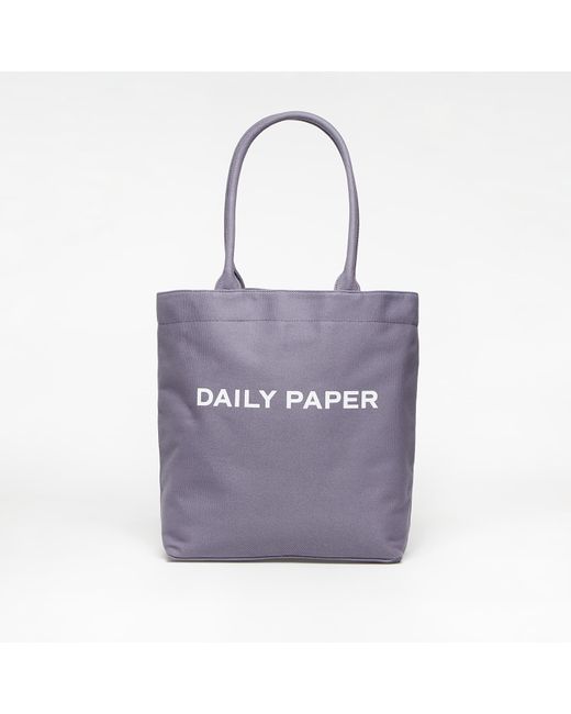 Daily Paper Purple Renton Tote Bag Iron Grey