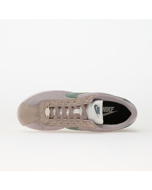 Baskets cortez textile college grey/ clay green-sail eur 39 Nike pour homme en coloris Gray