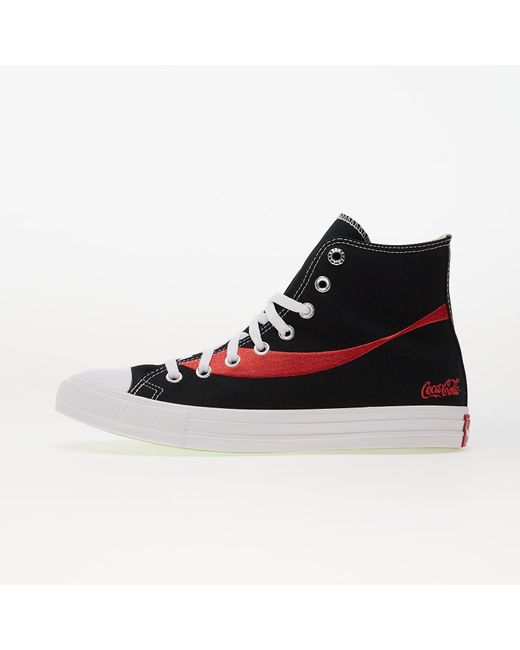 Baskets x coca-cola chuck taylor all star black/ racing red/ white eur 41 Converse