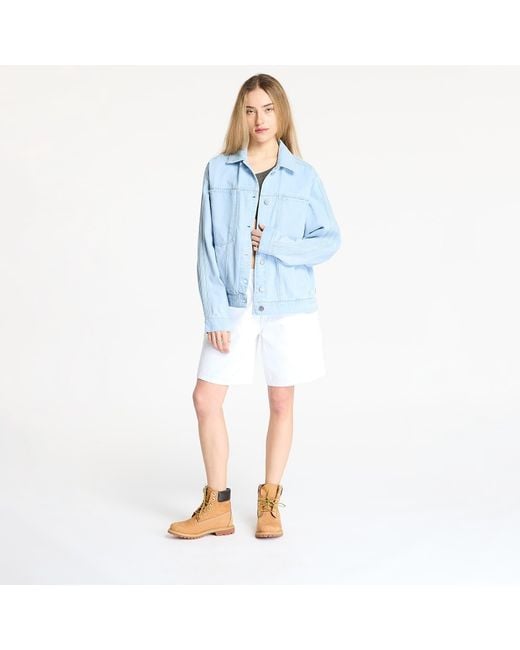 Adidas Originals Blue Jacket Adidas Premium Essentials Denim Jacket Not Defined/ Light Denim