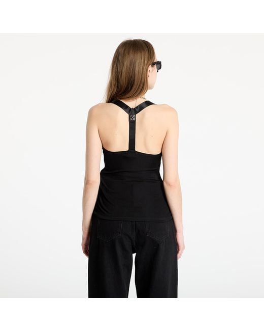 Maglia A Coste di Off-White c/o Virgil Abloh in Black