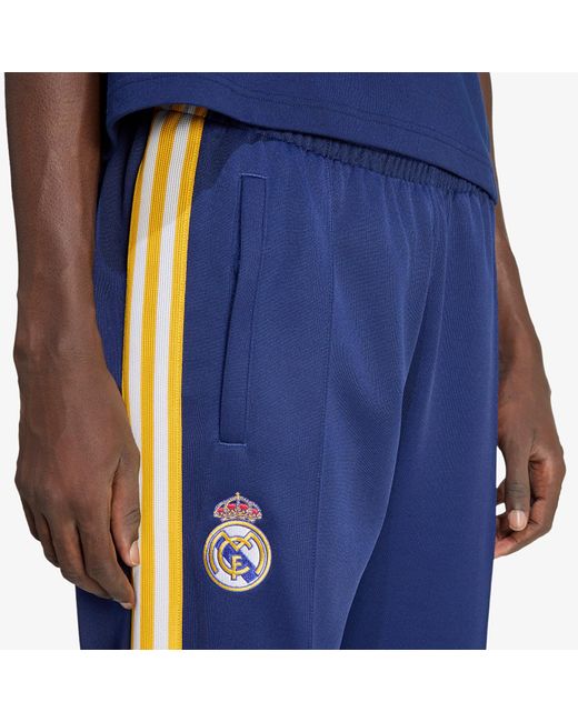 Adidas Originals Sweatbroeken Adidas Real Madrid Originals Track Pants in het Blue voor heren